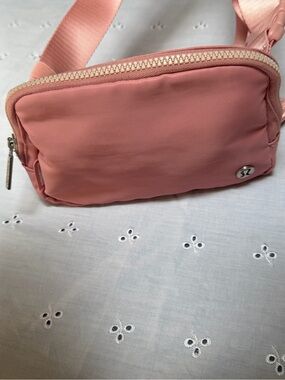 lululemon athletica Coral Pink Crossbody Bag